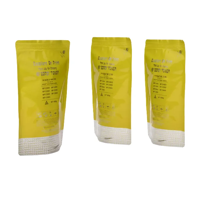 Premium Quality Wholesale Printer Copier Refill EOP21 Ricoh 400G Yellow Toner Powder For MP C4503/5503/6003 from Singapore