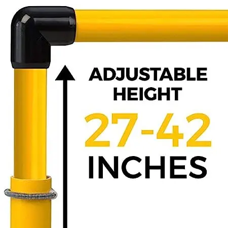 Cheap Custom Plastic Quality Sports Adjustable Field Agile Bar Portable Speed Training Athletic Soccer Football Agility Hurdles