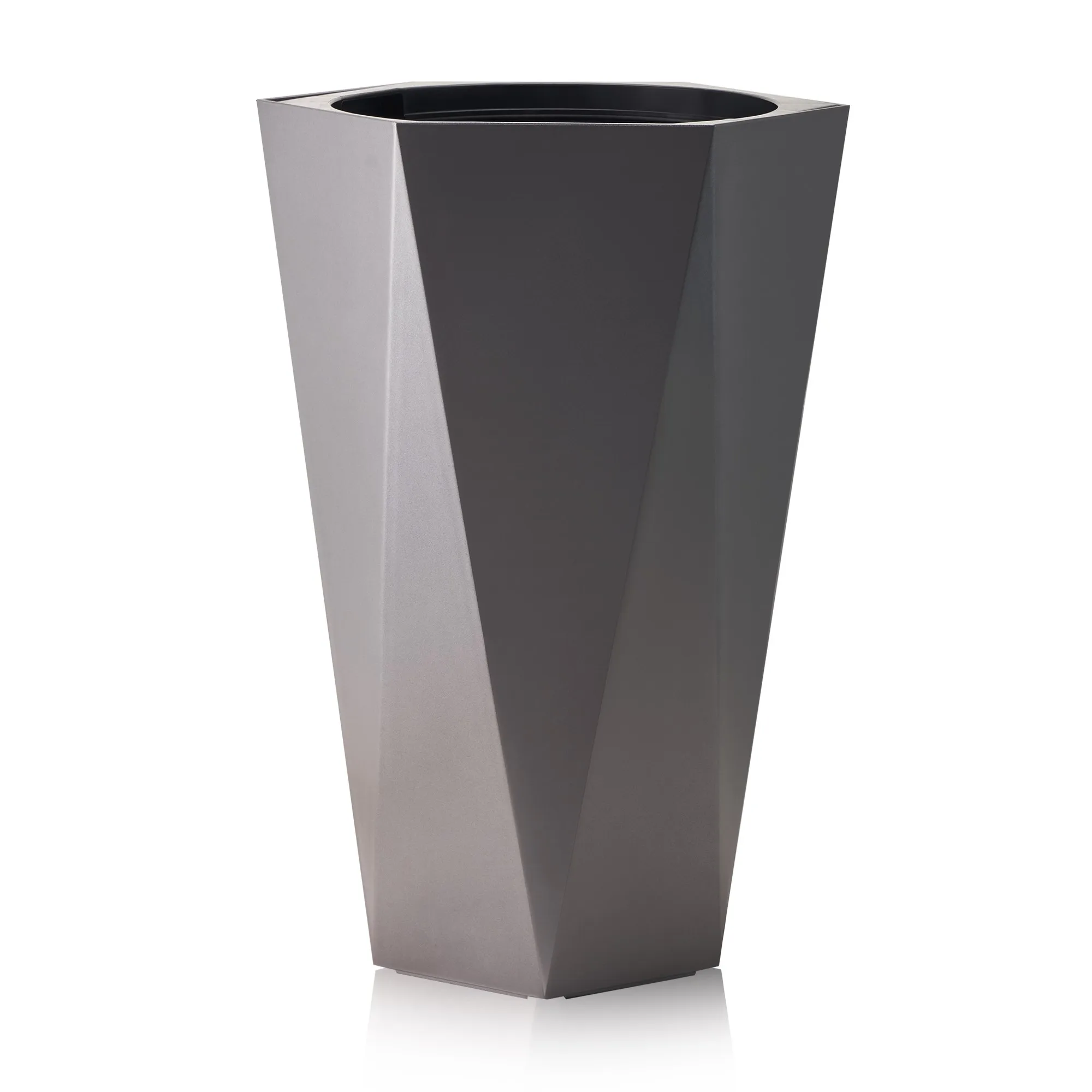 22.44 inch Height big size plastic flower pot planter for garden and home decorations