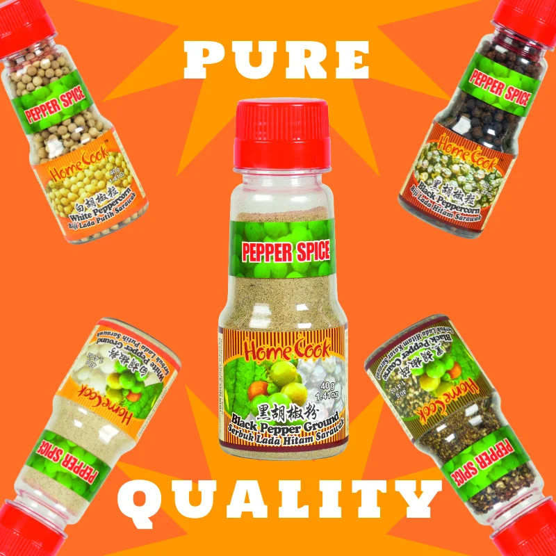 Latest Top Picks Black Pepper Powder 40g Best Price Top Manufacturer Pure Black Pepper Ground For Salad Dressings Hot Spices