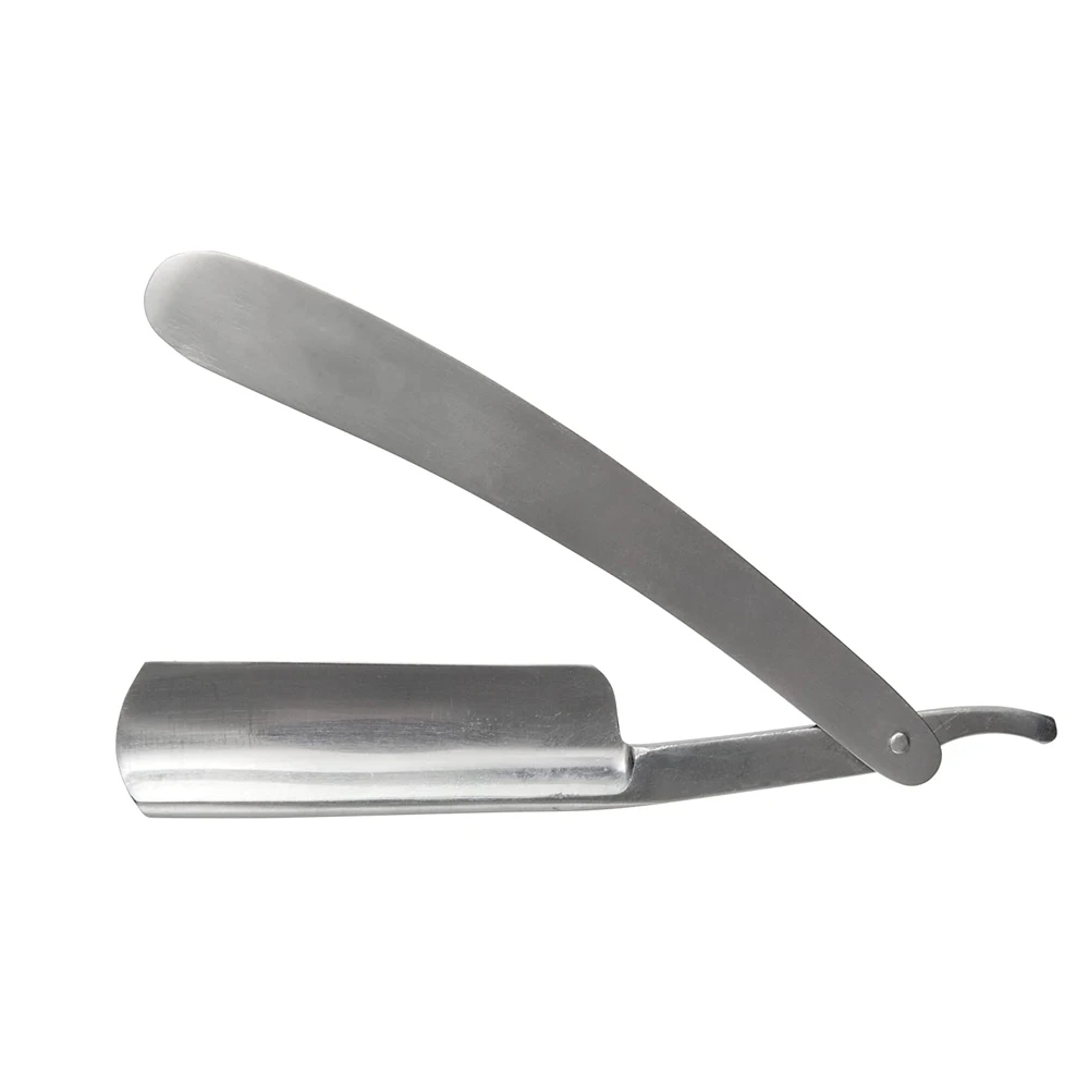 Stainless Steel Straight Edge Cut Throat Razors Barber Barber Straight Shaving Razor Personal Care Barber Supplies