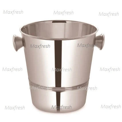 Ведро для вина Maxfresh с ручкой металлическое ведро льда 3 кольцами винного холодильника высококачественное шампанского