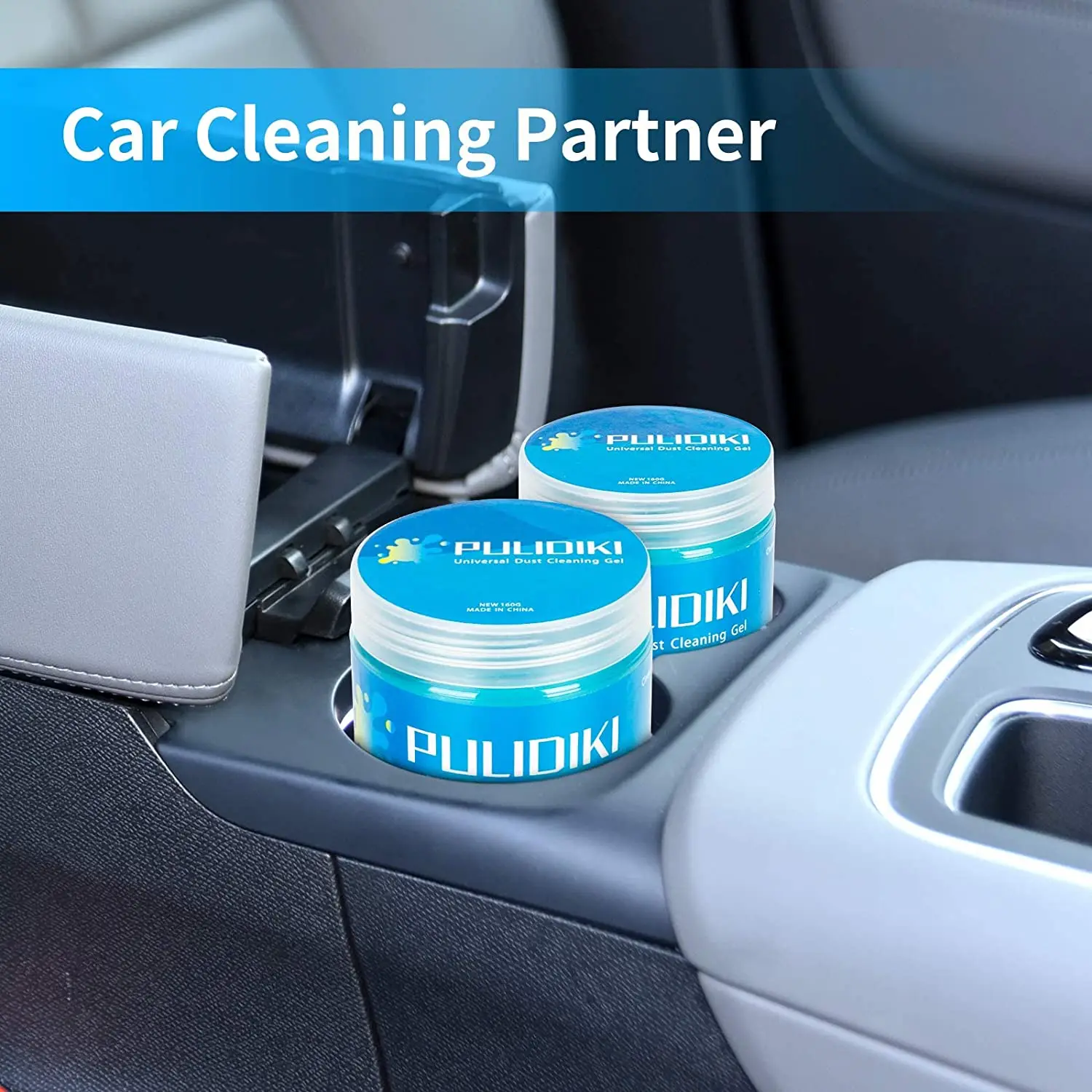 Pulidiki Dust Cleaning Gel Universal Car Cleaning Gel for Car Vent Dash Printers Calculators And Speakers Detailing Cleaning Gel