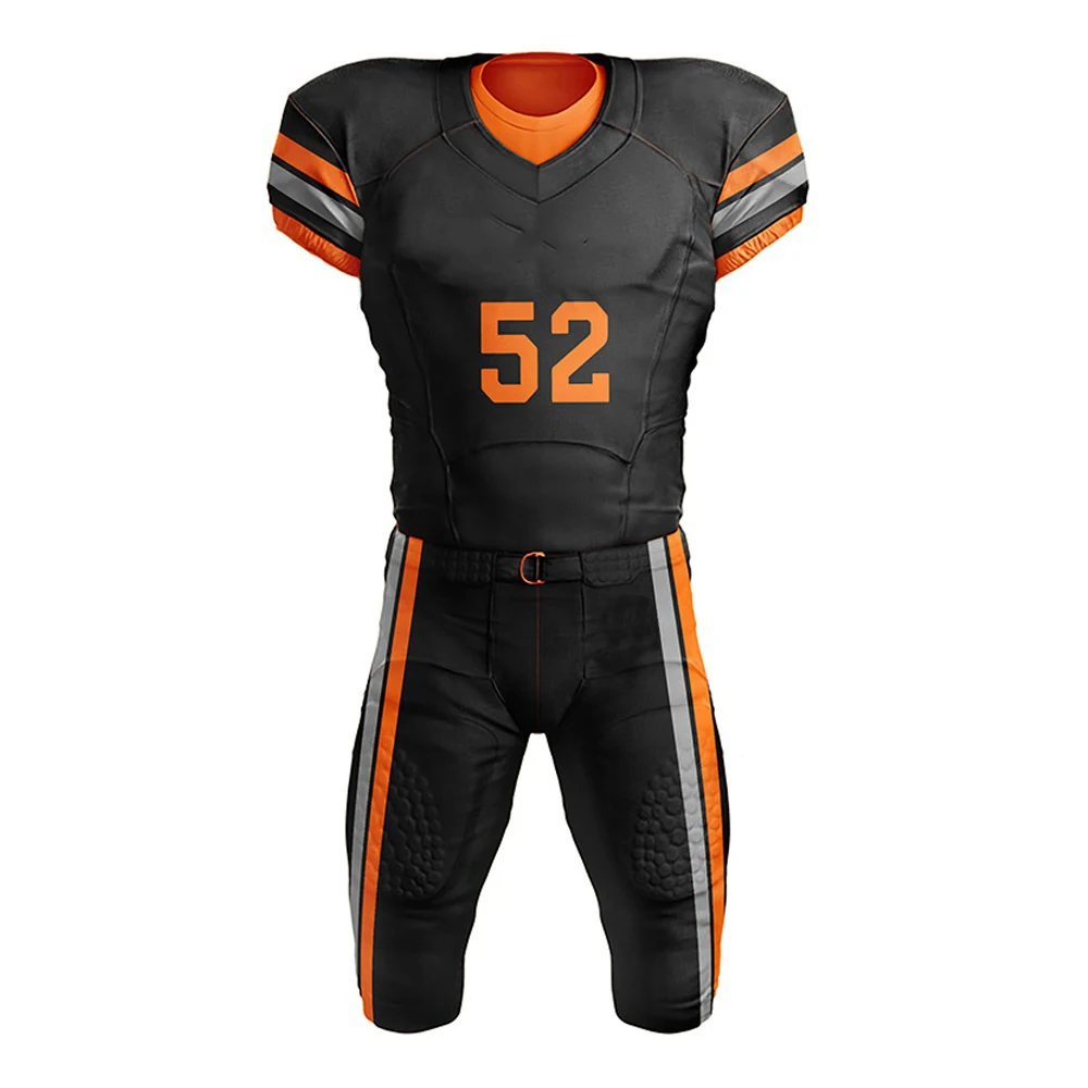 Comfortable American Football Uniform Sports Wear Custom American Football Uniform for Online Sale