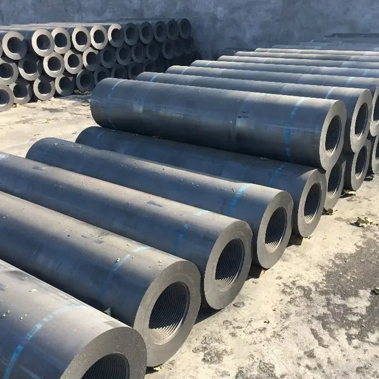 D250 D300 D400 UHP graphite electrodes with nipples high quality