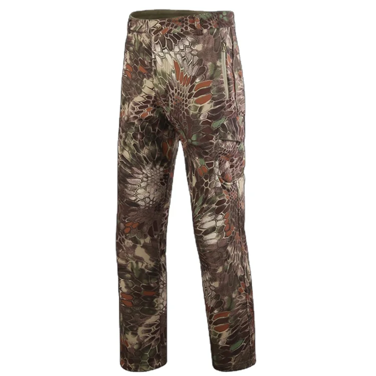 2023 top high quality Camouflage Waterproof Tactical Camping Hiking Trousers Shark Skin Outdoor Hunting Pants