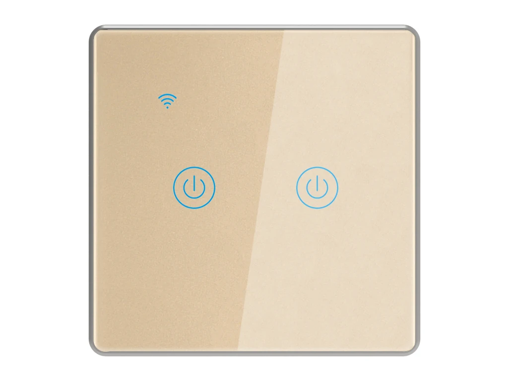 US EU Smart Wifi Wall Touch Switch 1/2/3 Gang Glass Panel light Switch Interruptor inteligente smart power switchswitch