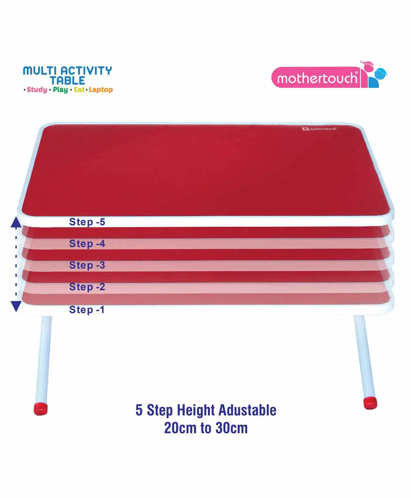 Factory Directly Supply Attractive Price Height Adjustable Plastic Daycare Tables