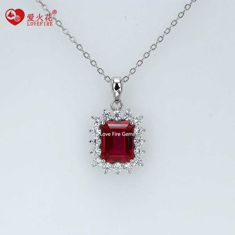 custom sunflower pendant 925 sterling silver rhodium plated elegant delicate women daily jewelry ruby emerald fine necklaces