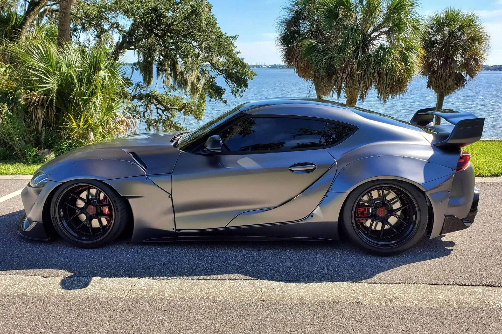 Аккуратно и хорошо использованный 2021 Toyota Supra 3 0 Премиум низкий пробег звуковой двигатель для продажи