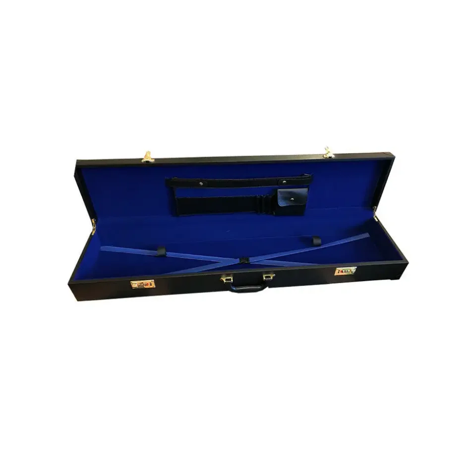 Masonic Knights Templar Sword Hard Case with Handle Locking PU genuine Leather Bag Other Special Purpose Bags & Cases