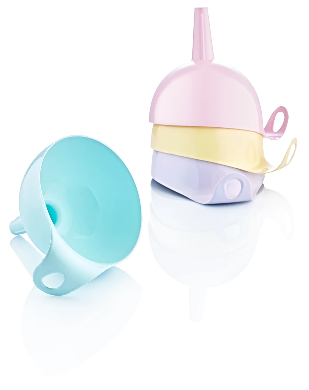 AFOSSA Funnel with Handle for Easy Liquid Transfer No-Spill Funnel for Home or Industrial Use Perfect for Oil Gas or Water