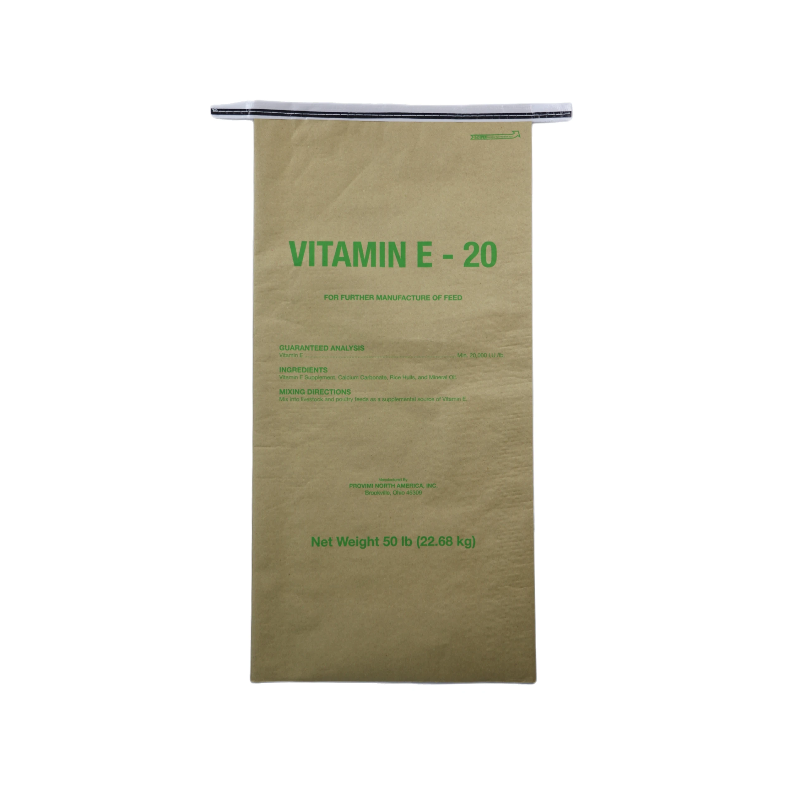 Custom Designed 25kg BOPP Laminated Woven PP Bag Agriculture Paper Plastic Lamination Stand Gravure Printing Surface Handling