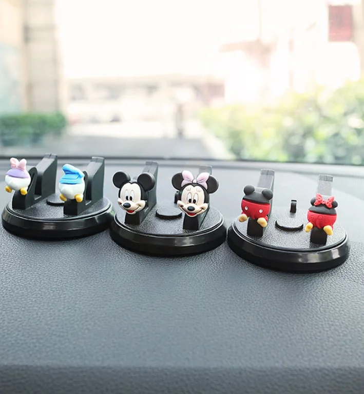 Cute Cartoon-Shaped Mobile Phone Car Holders a Variety of Stylish Accessories (Color/Select as shown in picture below)