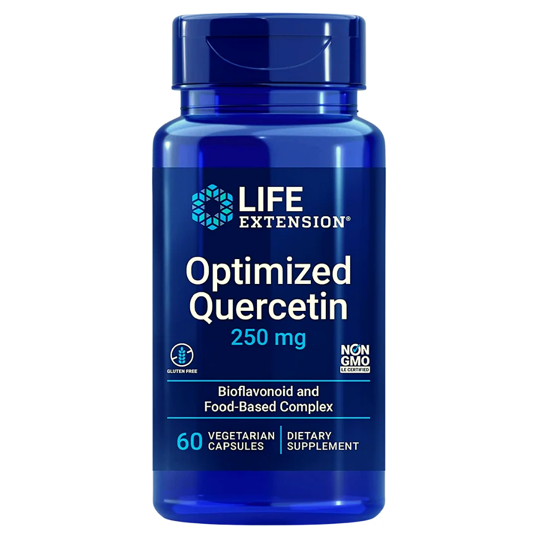 Wholesale Life Extension Optimized Quercetin 250 mg - 60 Capsules For Heart, Blood Pressure & Vascular Health USA Made