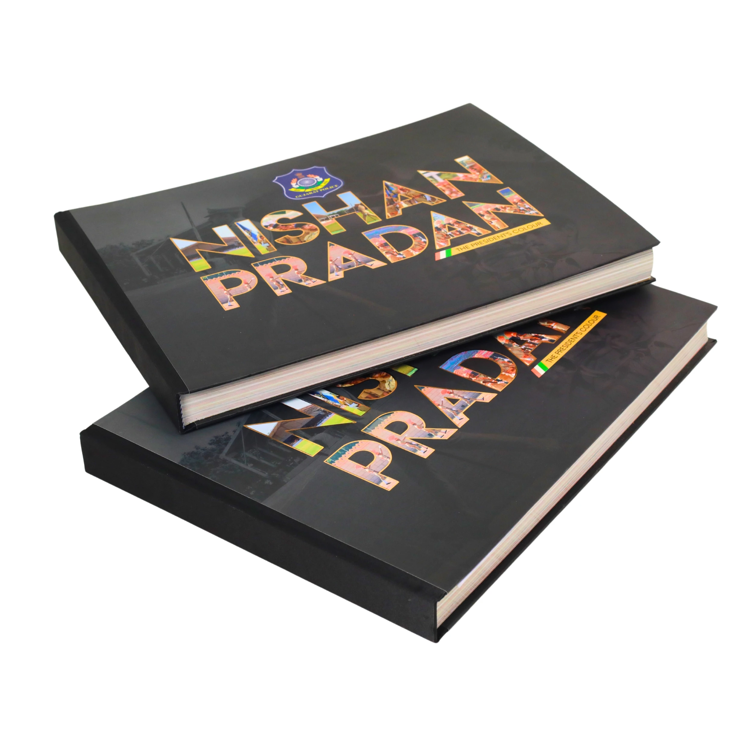 Hard Cover Book Printing with Jacket Die Printing / Hard Cover Booklet Printing
