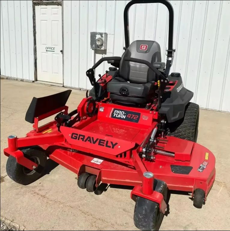 New Speedy Zero Turn Gravely Lawn Mower 52-in 23-HP V-twin Zero-turn Lawn Mower for Garden and Commercial Use