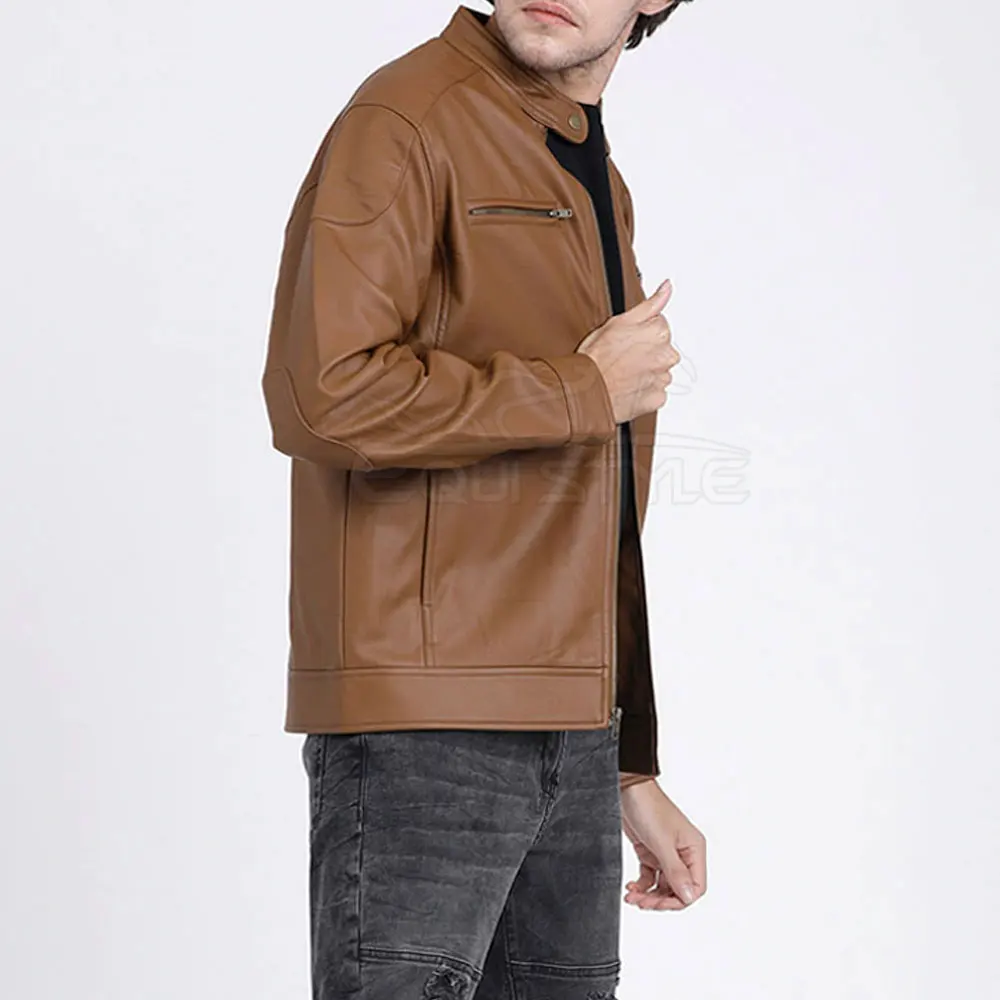 Best Price Fully Customized Men Fashion Leather Jacket Made In Pakistan Fashion Leather Jacket