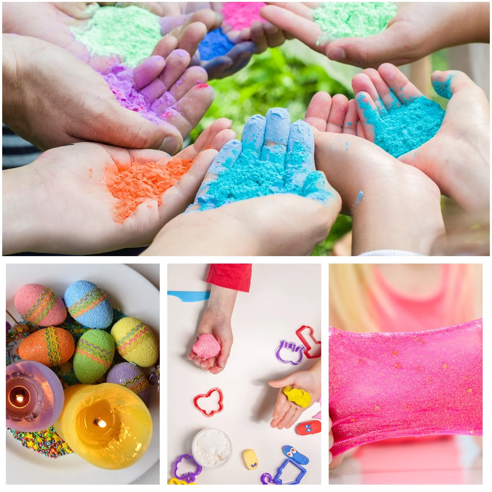 Hot Selling Chameleon 3D Metallic Luster Effect Coating Mica Pearlescent Pigment Powder For Car Painting