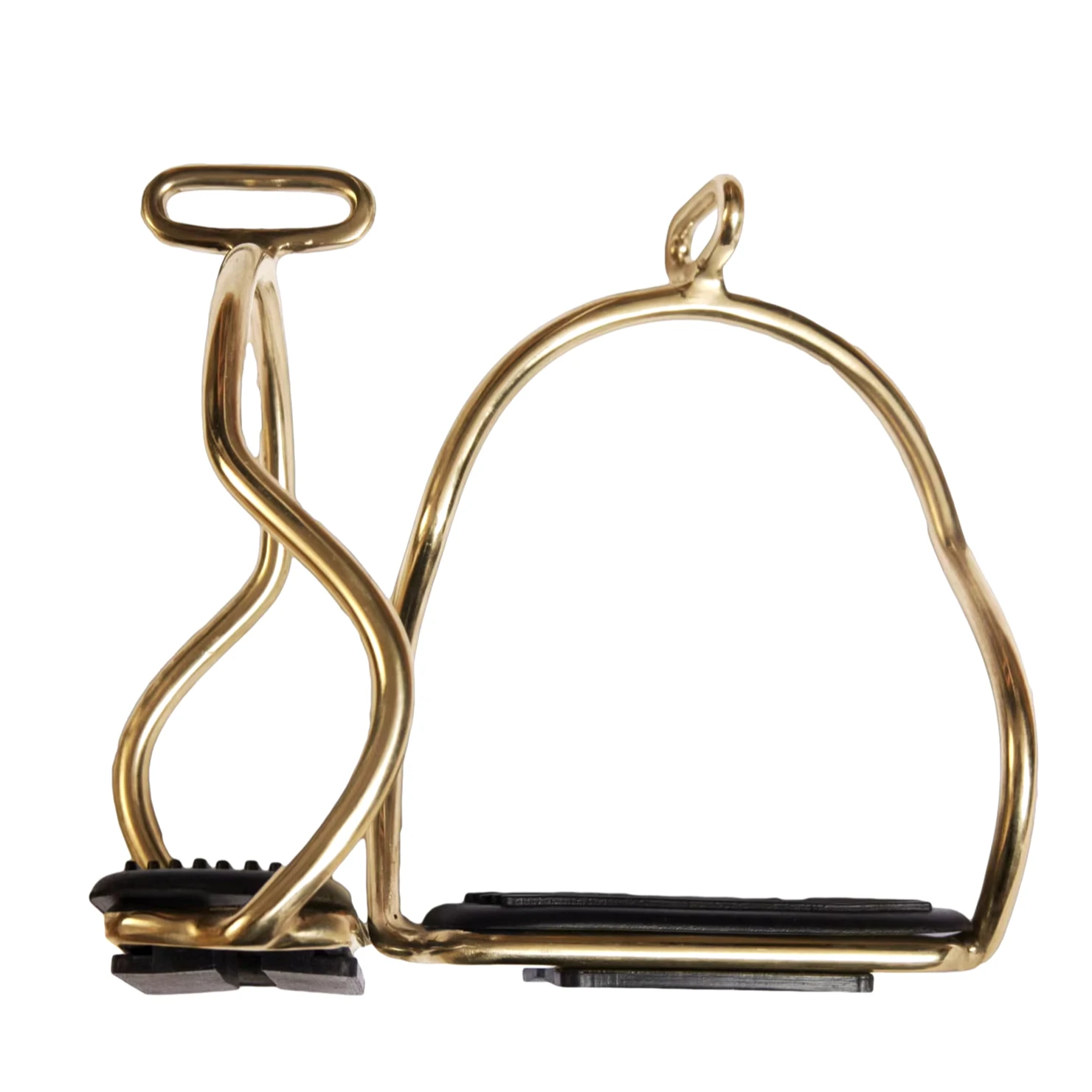 High Quality Customizable Double Bend Stainless Steel Equestrian Stirrups Wholesale Price Horse Riding Safety Offering Sizes