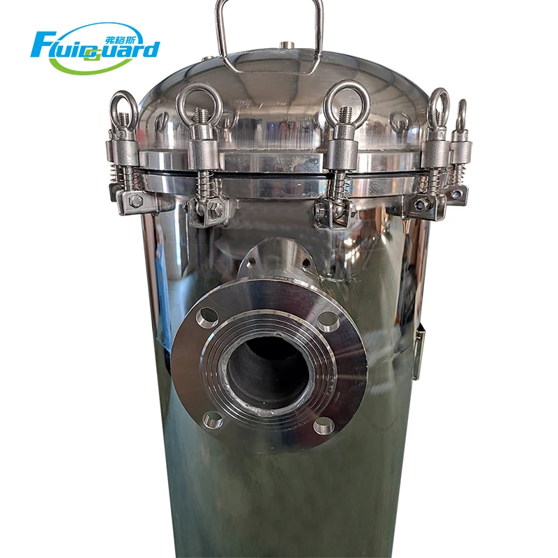 Highly Quality Stainless Steel Liquid-Solid Separator Bag Filter Housing