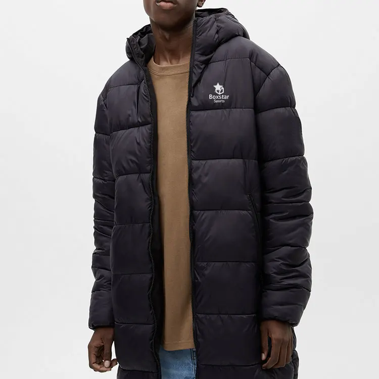 Winter Latest Design Outdoor Hooded Jacket For Men Padded Puffer Jacket