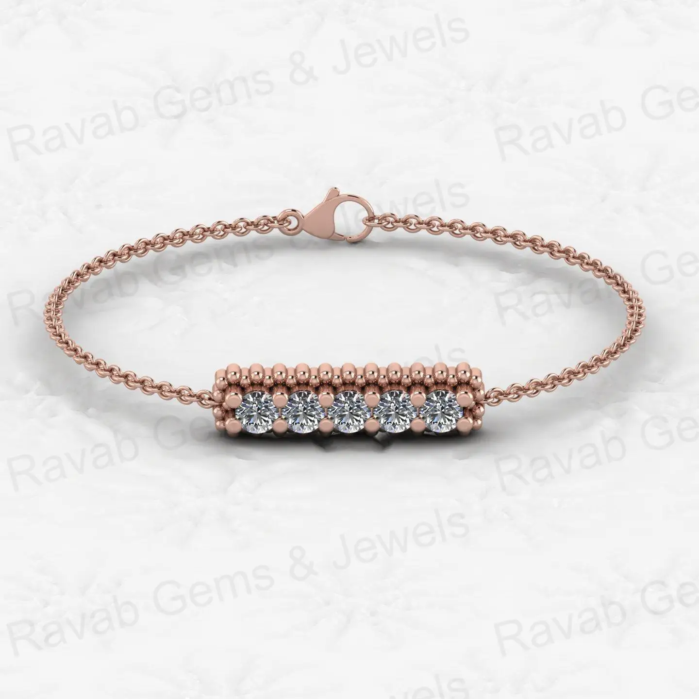 Best Selling Genuine 925 Sterling Silver With Zircon Chain Bracelet For Women Minimalist Fine Jewelry