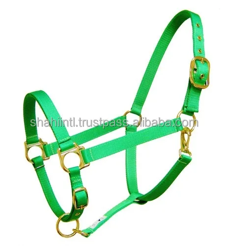 Nylon Halter Long Lasting Fine  Horse Halter Manufacturer OEM Style Color Material Customize Wholesale Price