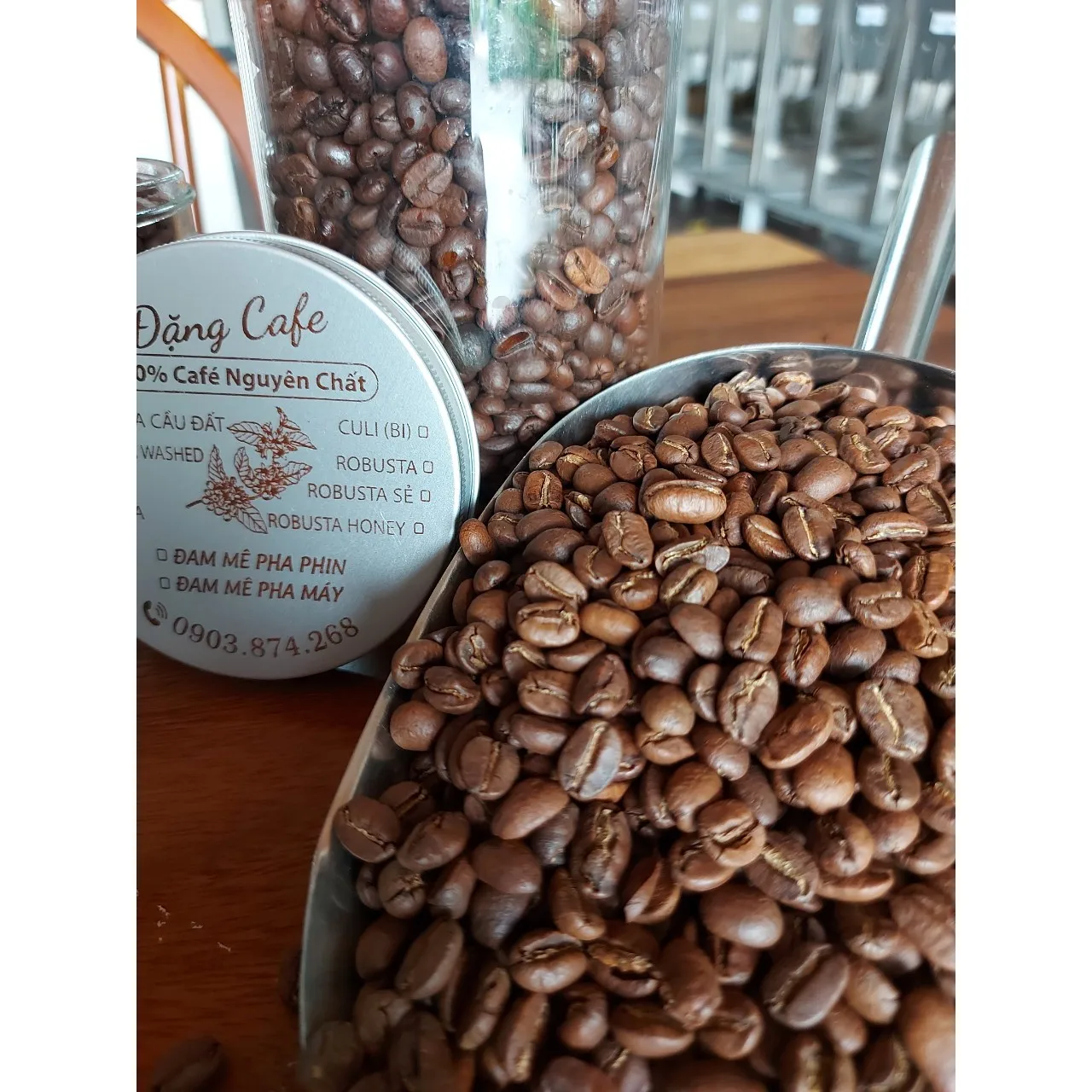 Good Price Arabica Cau Dat S16 Roasted Carpentry Coffee Beans Best Sell Coffee Roasted Beans