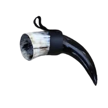 Premium Drinking Horns Quality Buffalo Ox  Horn buffalo for Blowing Religious purpose drinking Polished horn Made in India