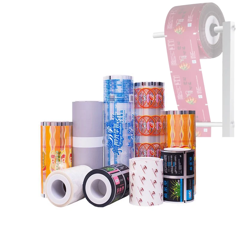 Customized Plastic Aluminum Foil Packaging Food Grade Automatic Small Bag Packaging Film