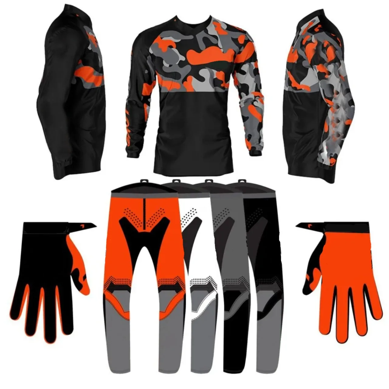 Motocross 2020 MX Racing Spring Autumn Motorcycle Gear Set Motorbike Street Motocross Rider Suit