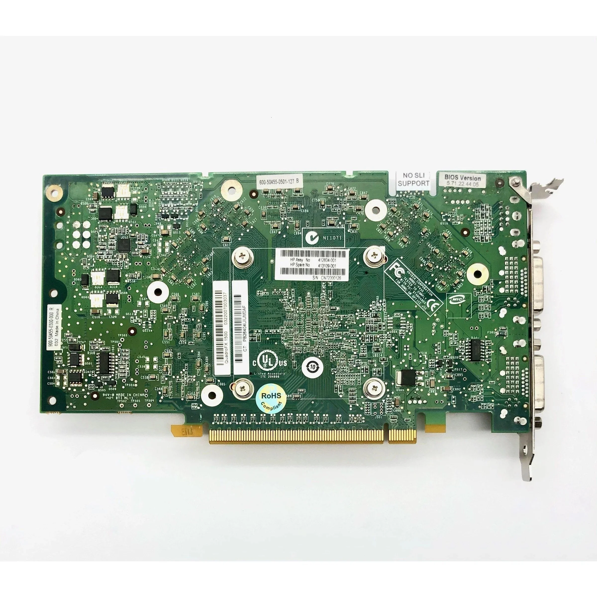 Сканер 180-10455-0000-A01 Nvidia Quadro FX 3500 256 Мб PCI Exp