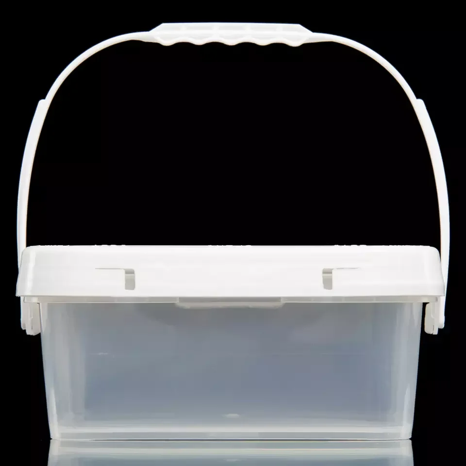 Square Plastic Bucket For Packaging