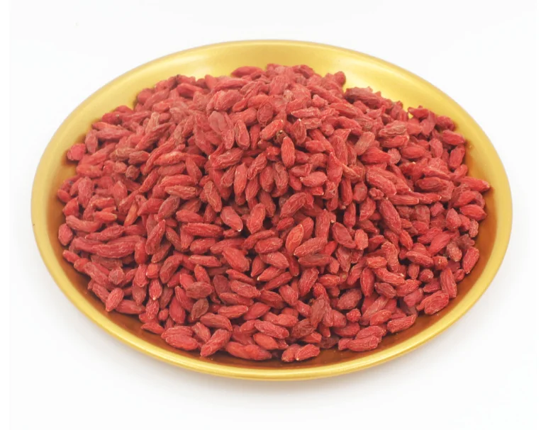 Factory-Supplied Large Dehydrated Ningxia Red Wolfberry Goji Berries Organic Whole Dried Grains Tea Ad Drying Bulk