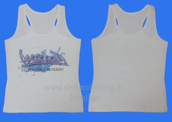 Wholesale Custom Logo tshirt Mixed Size Color sublimation shirts High Quality 100% Polyester quick dry women racer back tank top