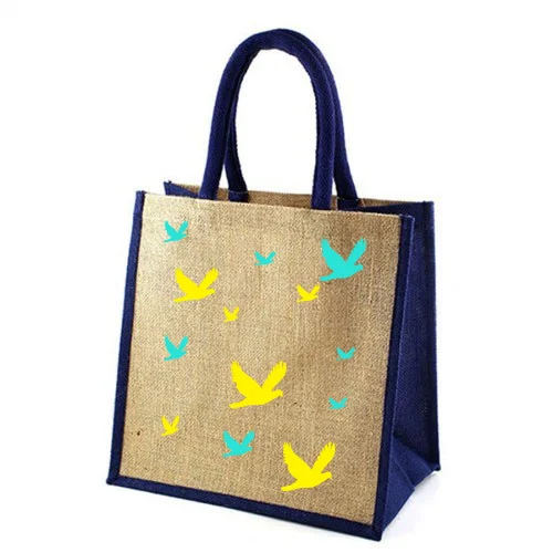 Printed Cotton Canvas Bag Woven Purses Totes Canvas Fabric 100% Cotton bleached bag eco-friendly reusable canvas bag