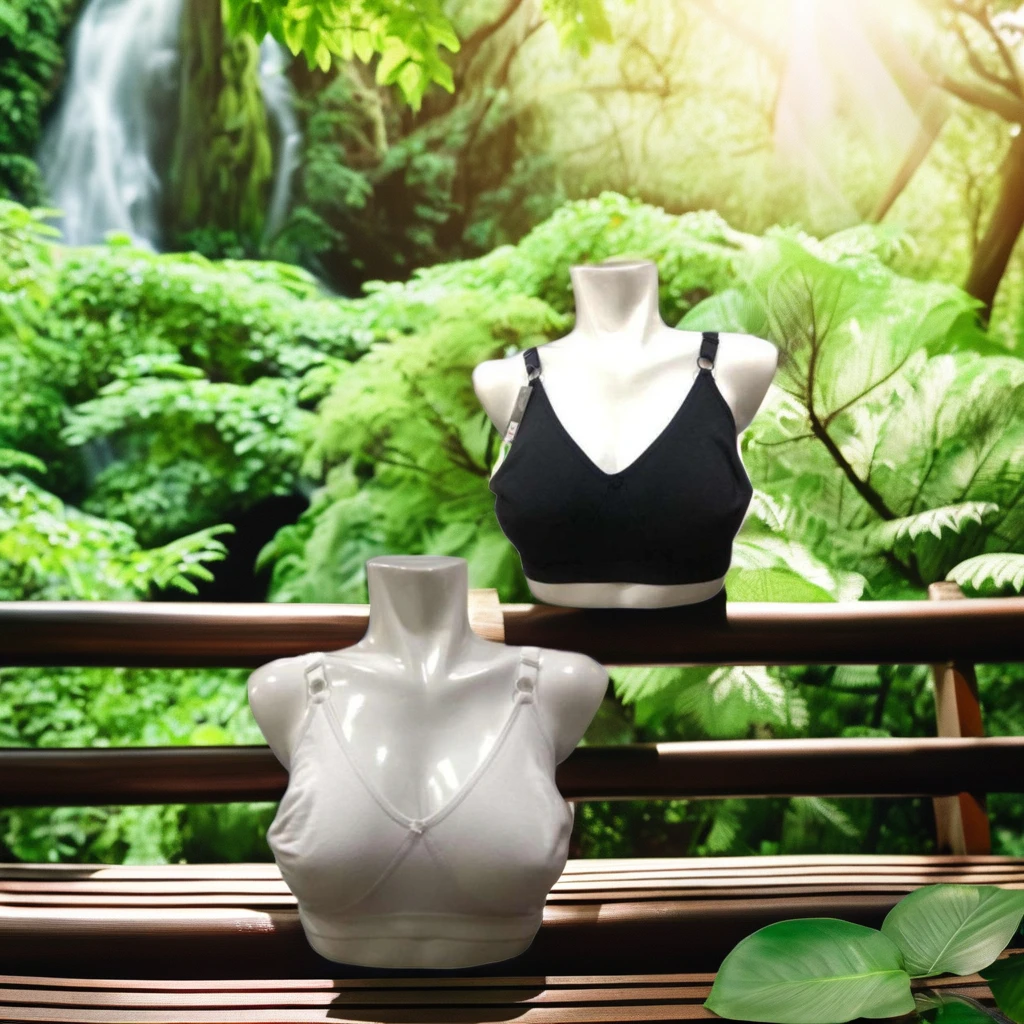 Indian Latest Collection of  High Coverage Non-Wired Bra with Adjustable Straps, Breathable Mesh Ultimate Comfort from India