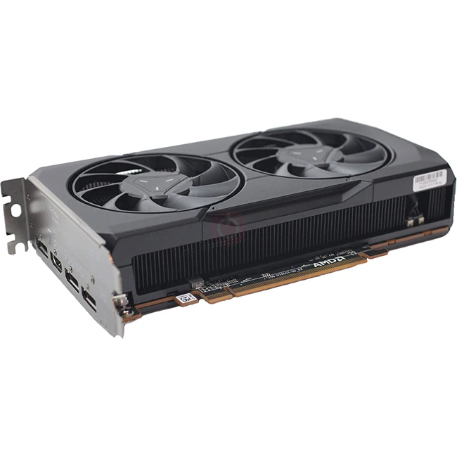 100% AMD Radeon RX 7600 8GB Gaming Gpu 165 W desktop pc video card Gddr6 RX7600 8 gb asus 8g graphics card msi Gigabyte rx 7600