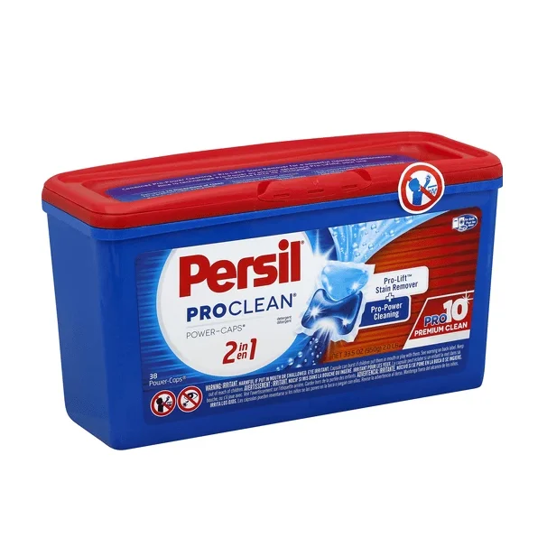 Persil Discs Laundry Detergent Pacs, Oxi, 38 Count