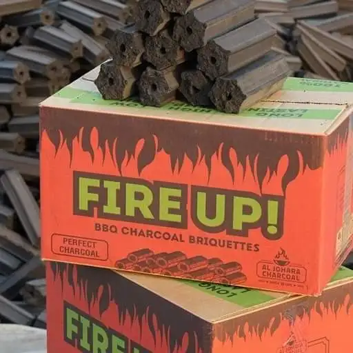 Cheap And Best product Hexagonal coconut charcoal briquettes for indoor and outdoor users with in Best deal