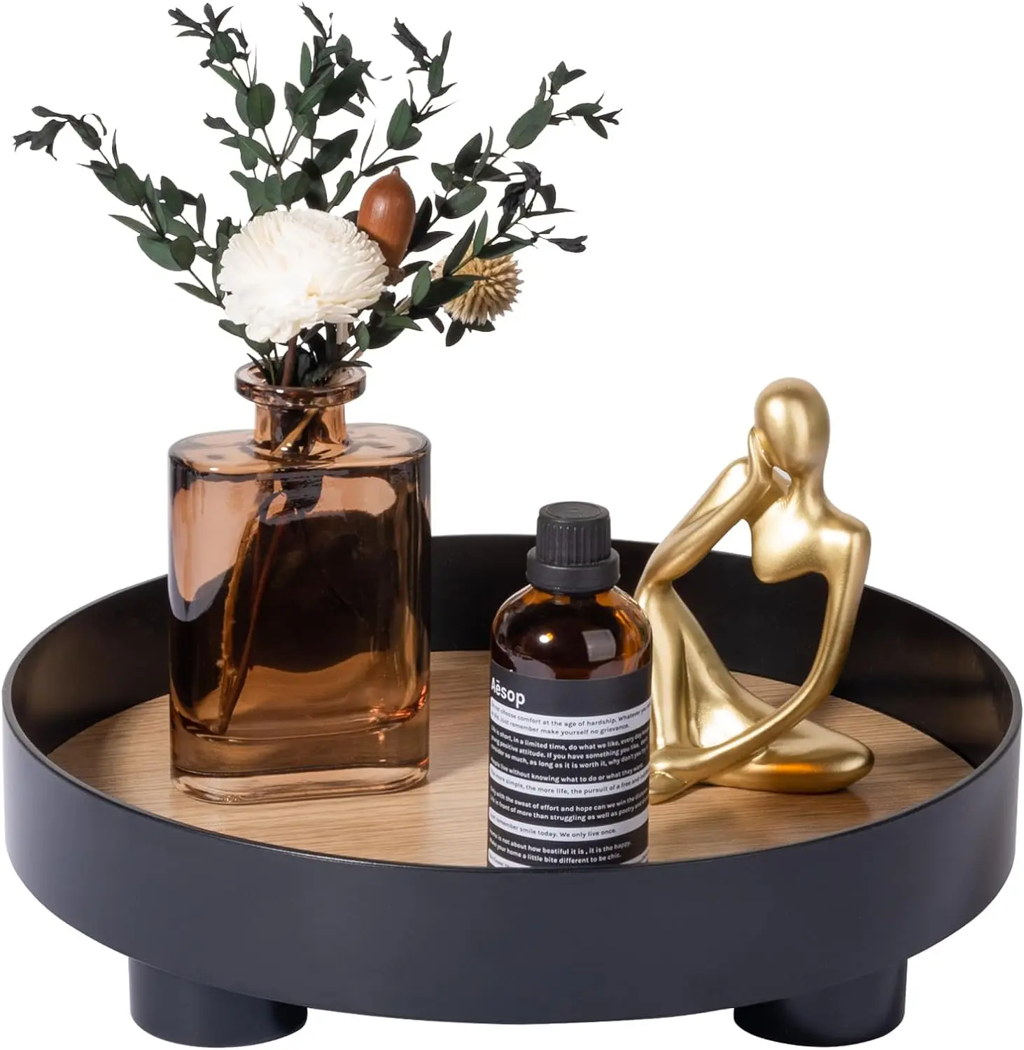 Aluminum Decorative Tray Wholesale Price High-Quality Metal Serving Trays Hot Selling Platters Durable Aluminum Home Decor