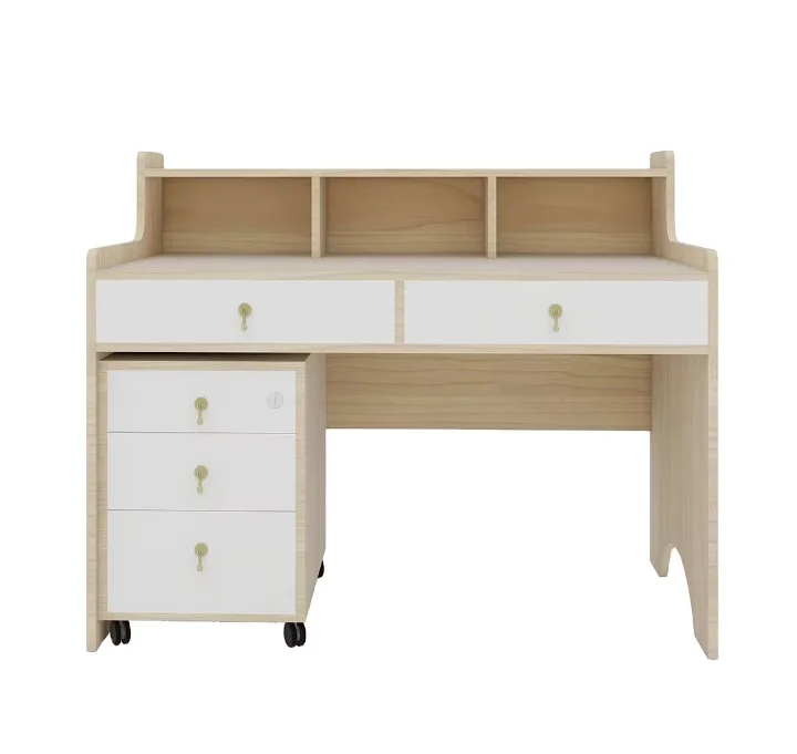 EMA Factory 2024 Innovative Products Wooden Teacher Commercial Furniture of Cabinet Executive Office Desk