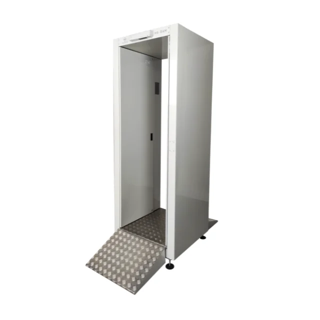 High quality plastic scintillator portal monitor for industry and homeland security