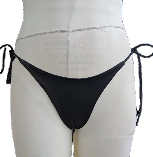 High Coverage Thong Ladies Favorite String Style Beachwear Factory Direct High Quality Comfortable Lace Swimwear From Bangladesh