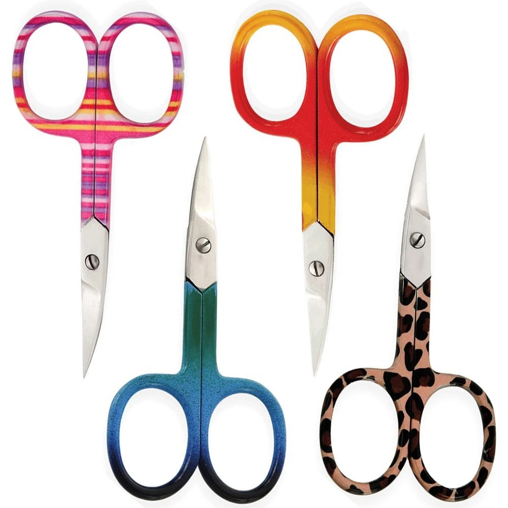 Low MOQ Manicure Scissors Nails Cuticle Scissors Curved Pedicure Dead Skin Cutting Tool For Women Beauty Instruments