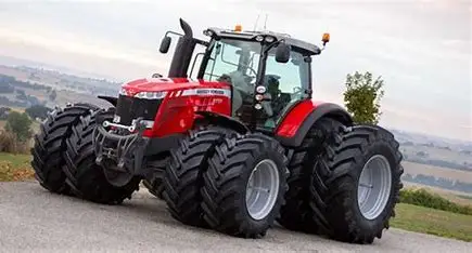 Used Massey Ferguson Tractor Xtra1204 120hp farm tractors 4x4 Agricultural Machine MF185 MF290 MF385