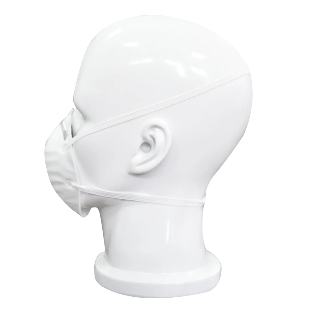 Disposable Friendly Kn95 Foldable Face Mask White Black N95 Respirator Dust Protective Clothing Masks Free Sample