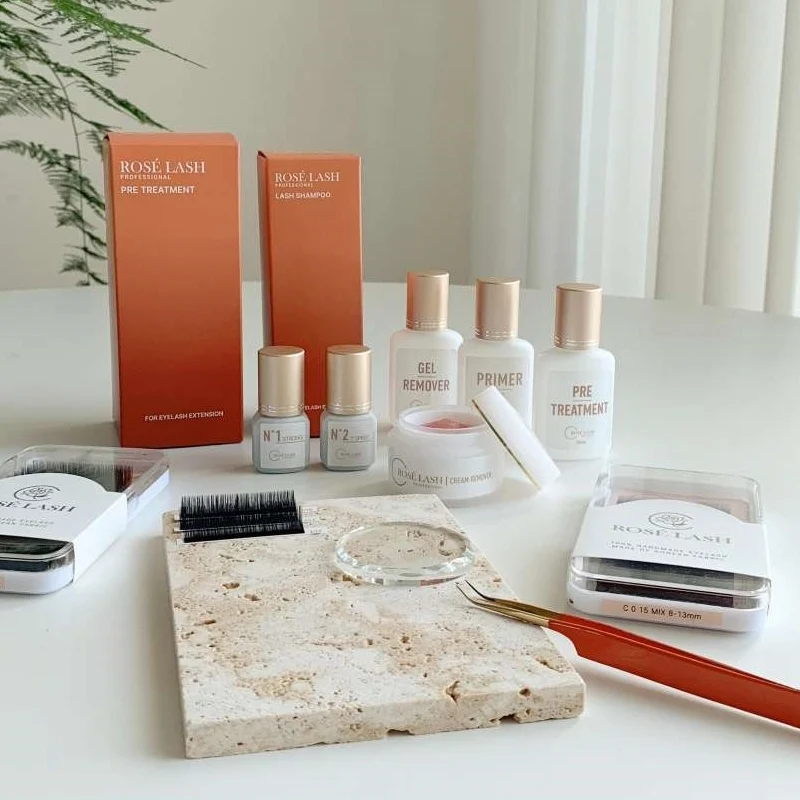 Professional brown eyelash DARK Brown Eyelash Midium Brown Light Brown Eyelash Extension Brown color collection eyelashes