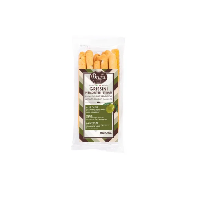 Made in italy good quality breadsticks olive short easy bag